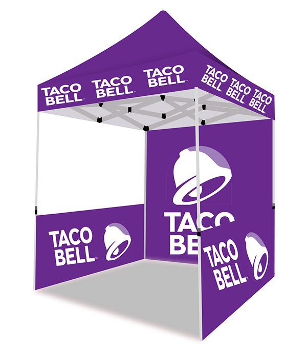 Taco Bell Advertising Canopy