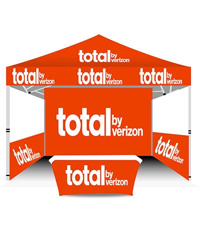 Total Wireless by Verizon Canopy Tent