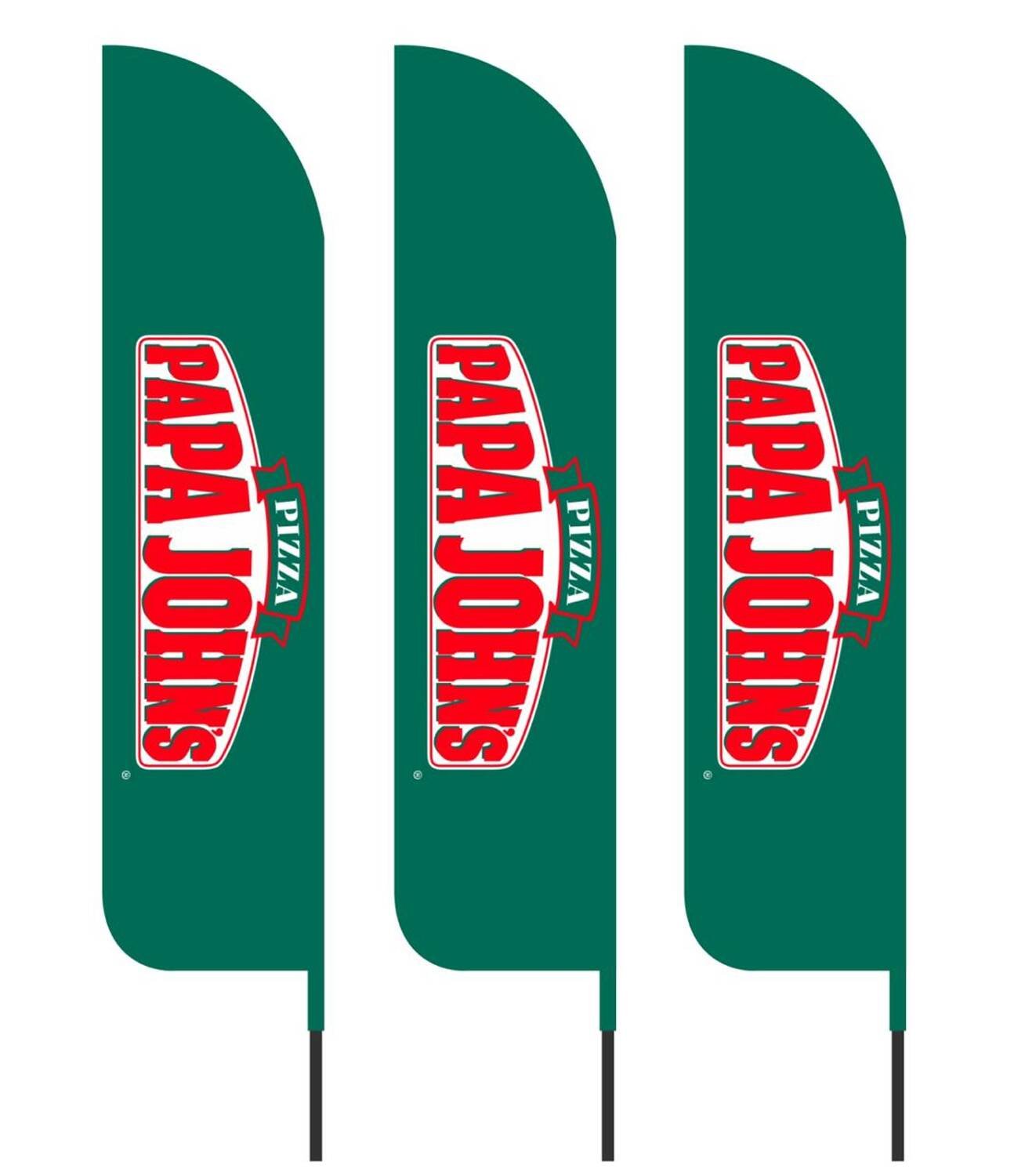 12ft-Papa-Johns-Feather-Flags-Pack-of-3