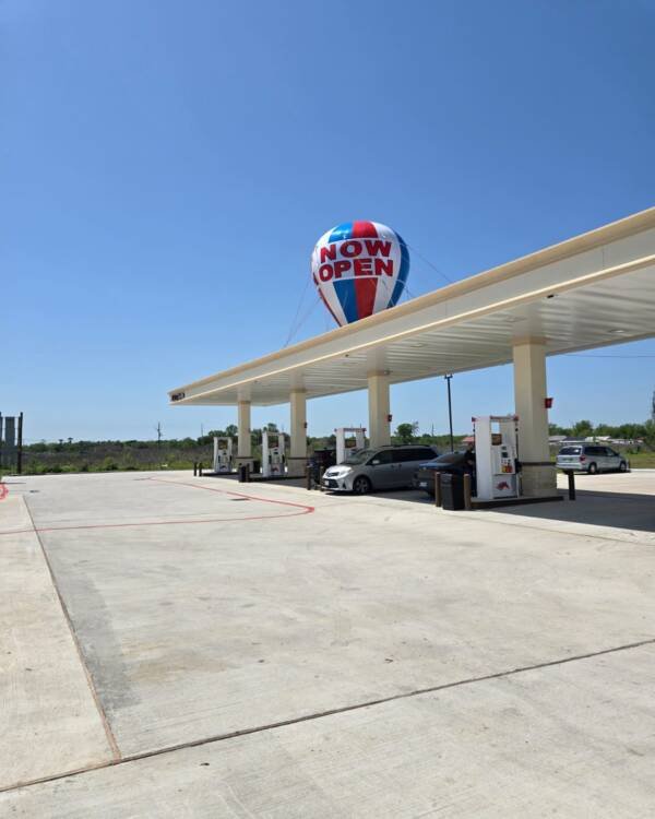 22ft Now Open Huge Inflatable Rooftop Balloon USA