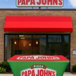 6 FT Custom Papa John’s Advertising Table Cover (6)