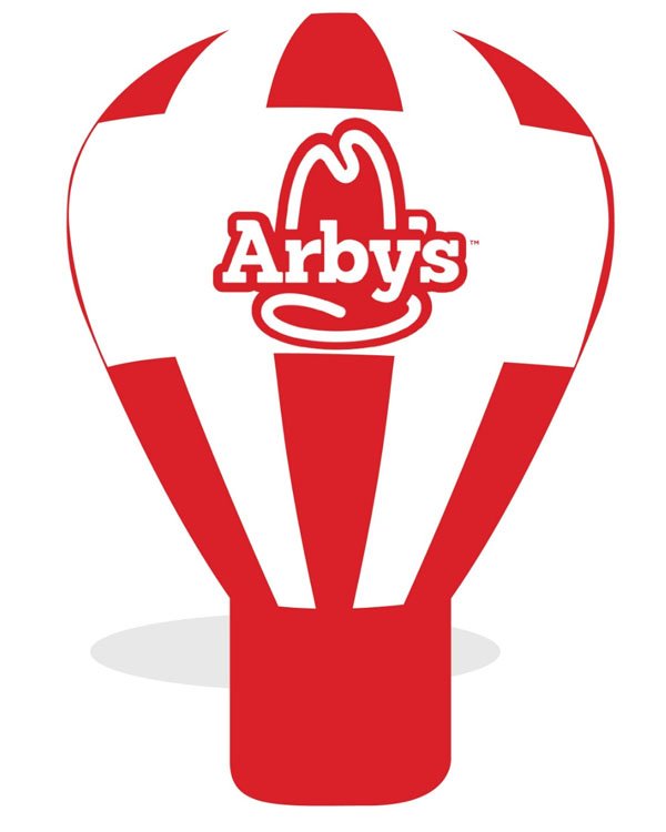 Arby's Giant Roof Top Balloon