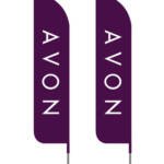 Avon Advertising Feather Flags