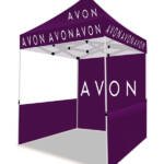 Avon Cosmetics Canopy Tent