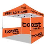 Boost Mobile Advertising Tent