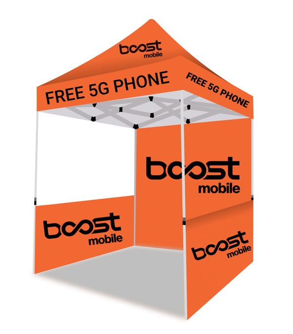 Boost Mobile Canopy Tent