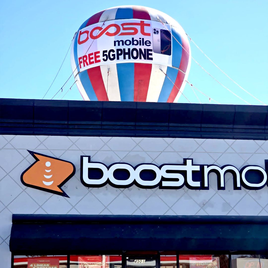 Boost Mobile New Logo Giant Balloon