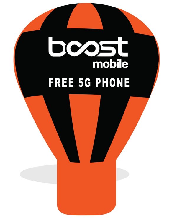 Boost Mobile advertising Balloon