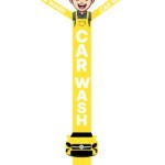 Car Wash Inflatable Tube Man