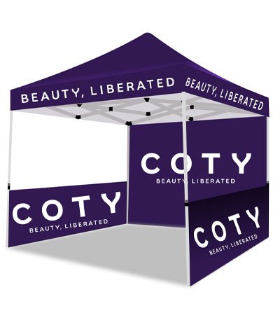 Coty Advertising Tent