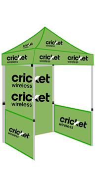 Cricket Wireless Complete Tent
