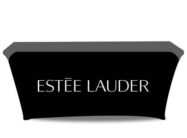 Estee Lauder Table Cover