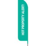 Hot Property Alert Advertising Flag