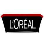 L'Oréal Advertising Table Cover