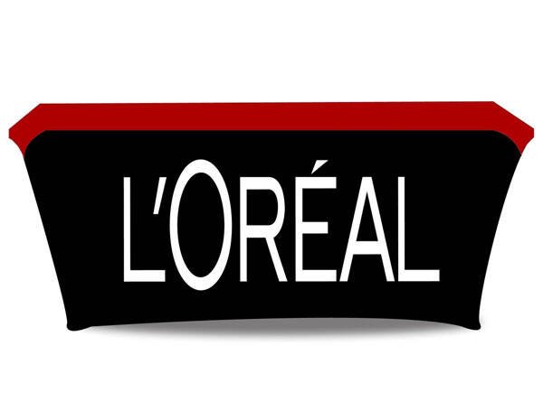 L'Oréal Advertising Table Cover