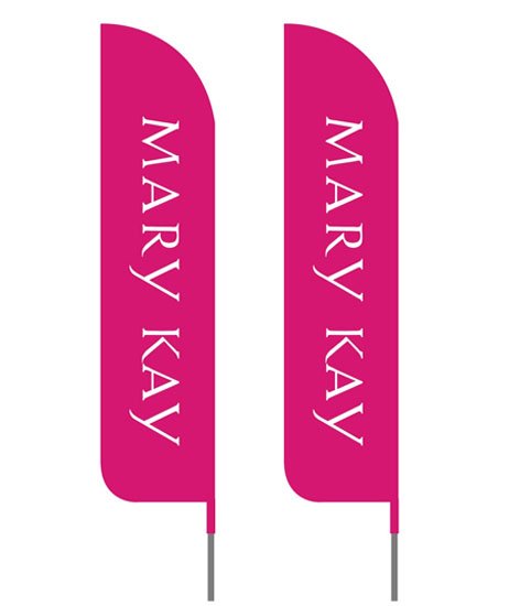 Mary Kay Advertising Feather Flags