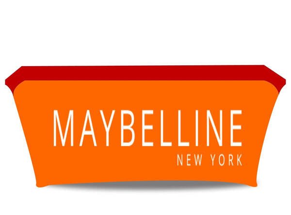 Maybelline Advertising Table Cover