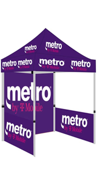 Metro by T Mobile Pop Up Tent