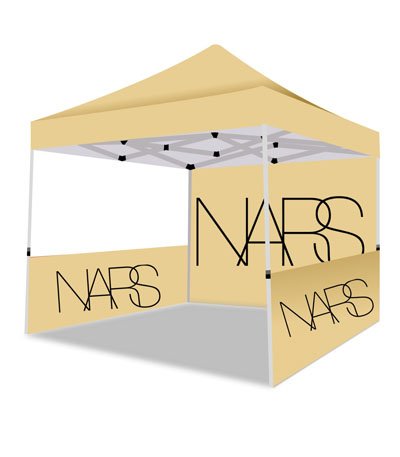 NARS Cosmetics Advertising Tent