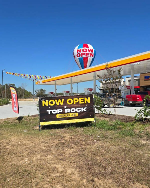 Now Open Advertising Balloon