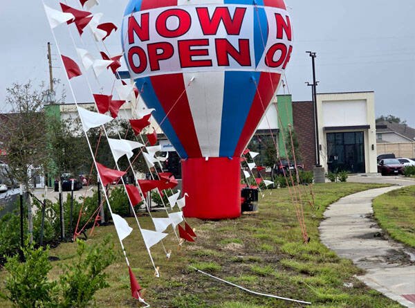 Now Open Advertising Balloon