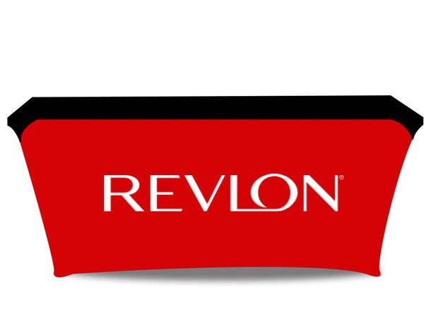 Revlon Advertising Table Cover