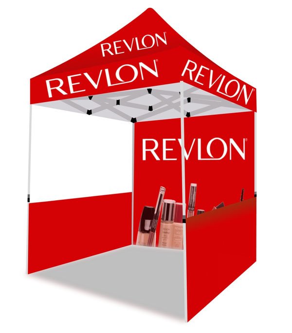 Revlon Cosmetics Advertising Tent