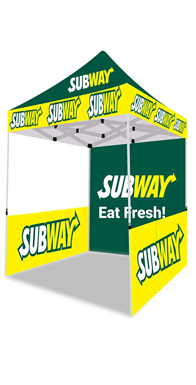 Subway Pop Up Canopy Tent