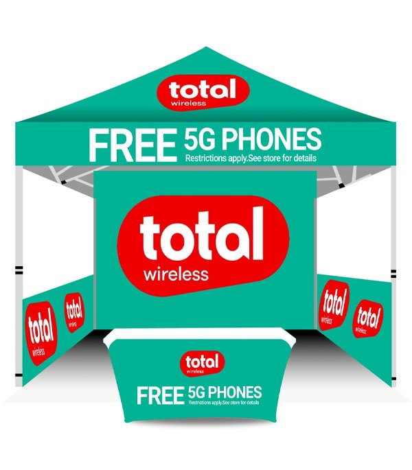 Total Wireless Canopy Tent