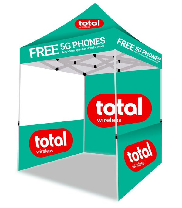 Total Wireless Canopy Tent