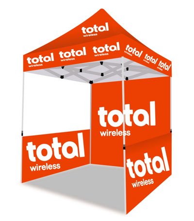 Total Wireless Marketing Tent