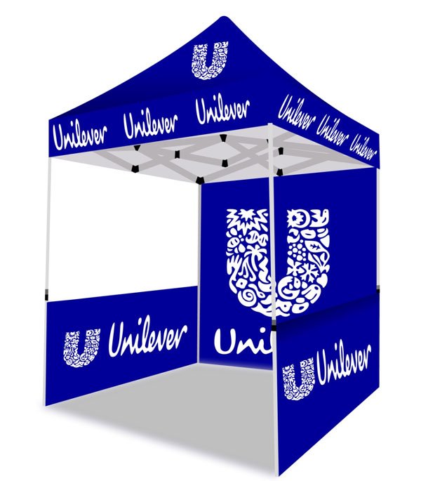 Unilever Advertising Canopy Tent