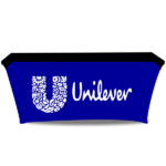 Unilever Advertising Table Cover