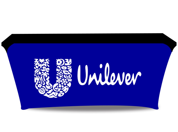 Unilever Advertising Table Cover