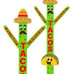 18ft Tacos Air Dancer Inflatable Tube Man