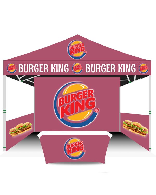 Burger King Advertising tent