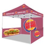 Burger King Advertising tent