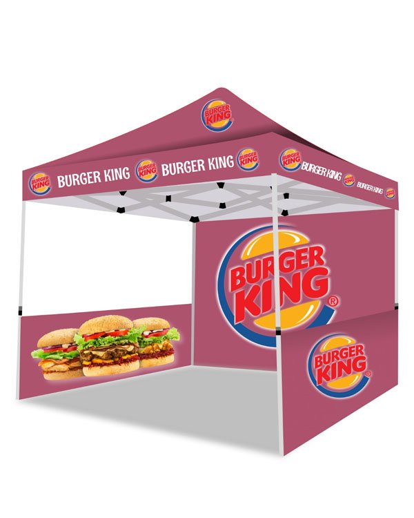 Burger King Advertising tent