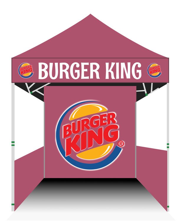 Burger King Promotional Canopy Tent