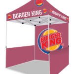 Burger King Promotional Canopy Tent