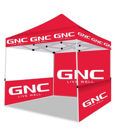 GNC Live Well Advertising Tent