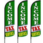 Income Tax Services Advertising Flags
