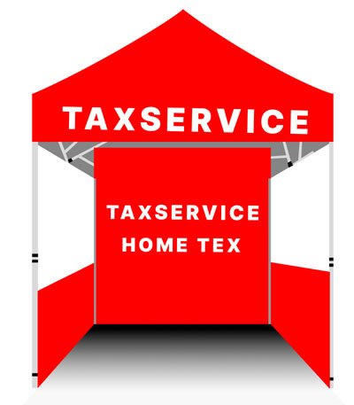 Income Tax Services Canopy Tent