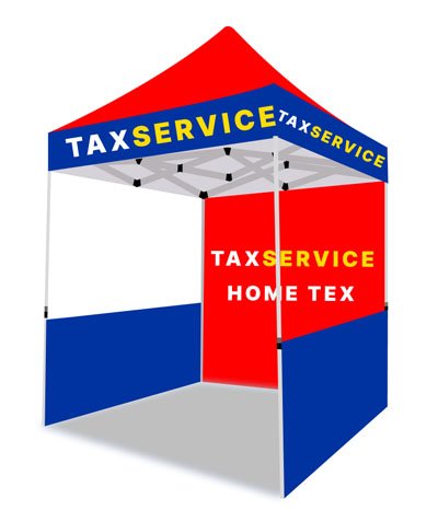 Income Tax Services Canopy Tent