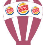 King Burger Balloon