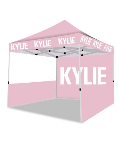 Kylie Cosmetics Advertising tent