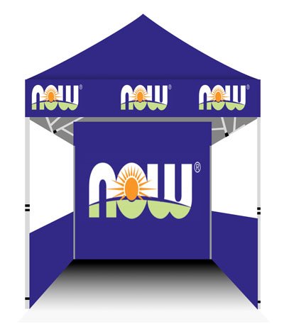 NOW Foods Marketing Canopy Tent