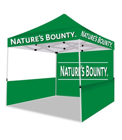 Nature's Bounty Marketing Tent