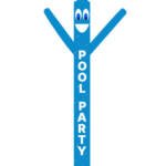 Pool Party Promotional Air Dancer