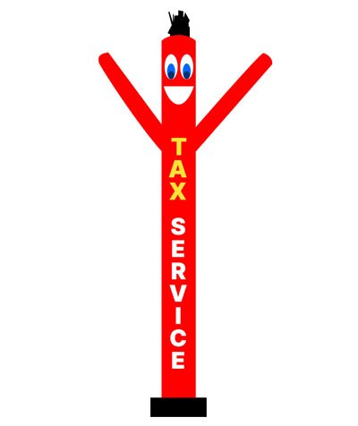 Tax Service Air Inflatable Dancer